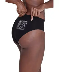 Женские трусики-хипстеры Remix Travel с одним карманом Skarlett Blue, черный