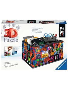 Конструктор Ravensburger, 216 деталей, «Три следователя в ярких цветах», коробка для хранения