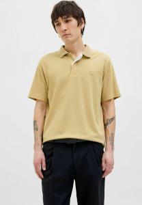 Рубашка поло JPRCCRODNEY Jack & Jones PREMIUM, бежевый