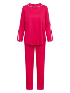 FÉRAUD PARIS Пижама 'Sportiv' в розовом и красном цвете