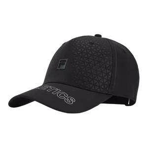FILA Бейсболка из полиэстера и эластана унисекс черная, Black