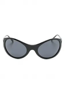 Солнцезащитные очки 2024 Goa в овальной оправе Misbhv, черный