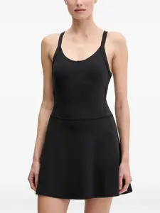 Платье мини с перекрестными ремешками Under Armour, черный