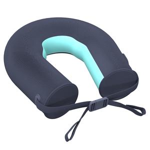 Массажная подушка для шеи, поясницы и спины U-образная с защитой шейного отдела, полностью автоматическая для домашнего использования Hezheng