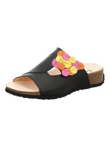 Мюли Think! Tieffußbett Pantolette MIZZI DAMEN, цвет Schwarz/Kombi