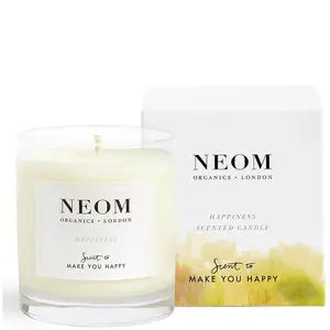 Ароматическая свеча счастья Organics Neom