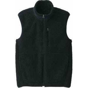 Жилет мужской с воротником стойкой MUJI, черный