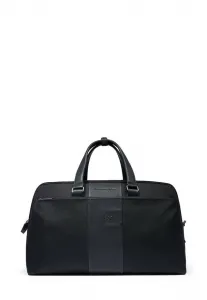 Viaggio в тканой ткани с таской для сумки выходного дня airpod Piquadro, Nero