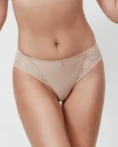 Классические бикини с кружевом Selmark, светло-коричневый