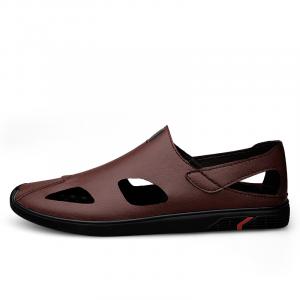 LAORENTOU Мужские повседневные туфли мужские низкие черно-бело-коричневые коричневые, цвет Brown