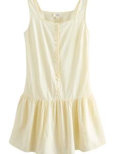 Летнее платье Next, цвет Light yellow