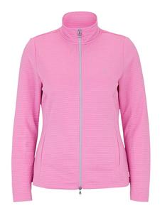 Joy Sportswear Куртка PEGGY в светло-меланжевом цвете «розовый цветок»