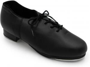 Тапки Capezio Cadence для женщин с прочной кожаной подошвой и металлическими накладками на носку и каблук, легкие тапки для профессиональных танцоров - черные