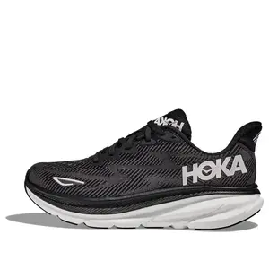 Кроссовки clifton 9 'black white' Hoka One One, черный