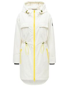 MARIKOO Парка для межсезонья 'Trüffelbonbon 16' в цвете Off White