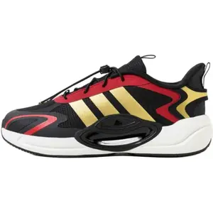 Кроссовки для бега Galaxy Shock Absorbers Rebound Low Top для детей Adidas, черный