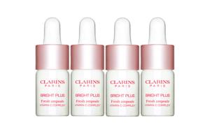 Сыворотка для выравнивания и осветления тона кожи, стабилизирующая, восстанавливающая, 8мл/8мл*4 CLARINS
