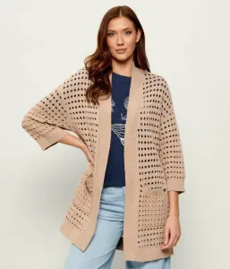 Кардиган loose fit Joseph Ribkoff, бежевый