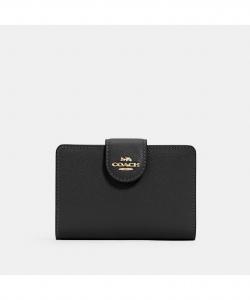 Средний кошелек на молнии с угловыми отделениями