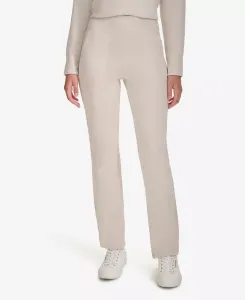 Женские брюки с расклешенными штанинами и высокой талией Calvin Klein, белый