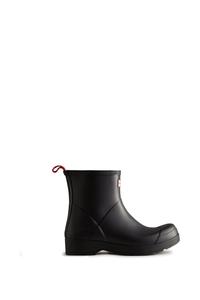 Сапоги мужские Hunter резиновые короткие, черный
