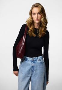 Джемпер Pieces PCMIRA NEW LS O-NECK NOOS, Black