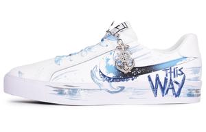 Кроссовки для скейтбординга Court Royale унисекс с низким верхом синего/белого цвета Nike, цвет Ocean Blue