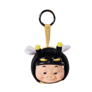 Плюшевая игрушка Piggy Hero Rubber из коллекции таинственных коробок одиночная таинственная коробка/полный набор 6 шт MANYUFAN, Confirmed Style-Large Hidden-Firefly (Open and Unbagged)