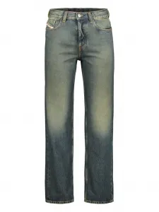 Прямые джинсы с пятью карманами Diesel, синий