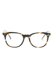 Oliver Peoples очки Oliver Josianne в квадратной оправе, коричневый