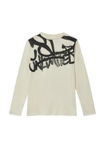 s.Oliver Лонгслив в цвете экрю