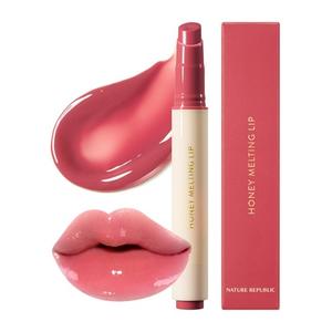 Honey Melting Помада 03 Мягкое увлажняющее желе Berry Nature Republic