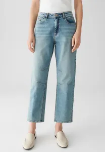 Джинсы средней посадки, укороченные, зауженного кроя. Opus, Light Dirty Blue