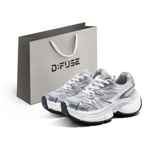 Женские кроссовки D FUSE SCANDINAVIA Chunky, серебристые D:FUSE SCANDINAVIA, Silver