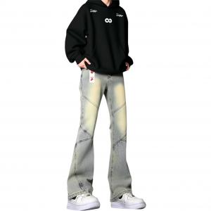 Джинсы Unisex Moderate Scimitar HUANQIU, желтый mud