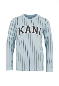 Топ с длинными рукавами и засечками Karl Kani, Lightblue Black