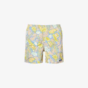 Шорты для плавания Patagonia Baggies с принтом, синий