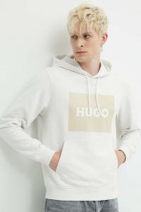 Хлопковая толстовка Hugo, бежевый
