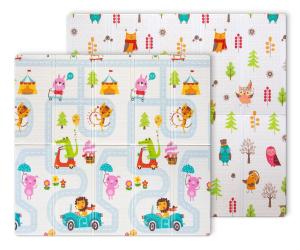 Складной пенопластовый коврик Milly Mally Play Street T1