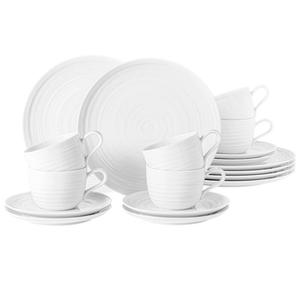 Кофейный набор Terra White 18 предметов Seltmann Weiden, белый