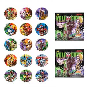 Коллекция значков Kamen Rider Double Rider 15th Anniversary Mystery Box - одиночный Mystery Box/полный бокс 6 шт KAYOU