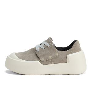 Повседневные однобортные туфли женские Devo Life, Gray Suede