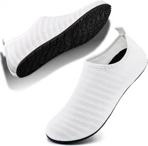 Водные обувь IceUnicorn для мужчин и женщин, пляжные, для плавания, акваноски, для бассейна, быстросохнущие, для йоги, белый