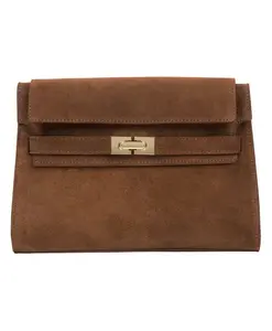 Сумка через плечо Estro, коричневый