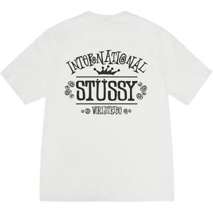 Футболка Stussy с пигментной окраской, черная