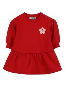 Kenzo Kids платье с оборками, красный
