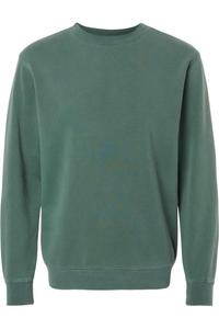 Independent Trading Co. Толстовка средней плотности с круглым вырезом, пигментированная, цвет pigment alpine green