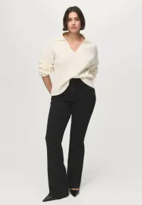 Джинсы-Клеш Mango, Black Denim