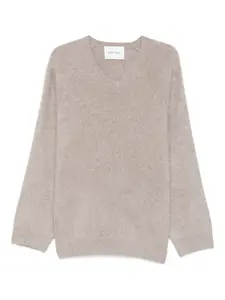Свитер с V-образным вырезом Soft Goat, нейтральный