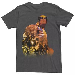 Мужская футболка с наполнителем X-Men Wolverine Group Shot Marvel